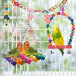 Parakeet Swing & Chew Toy Set - Image 5