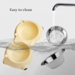 Stainless Steel Double Cat Bowl with Non-Slip Stand - Image 4