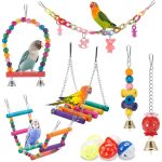 Parakeet Swing & Chew Toy Set
