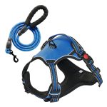 No-Pull Reflective Dog Harness with 5 ft Leash