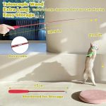 Retractable Feather Wand Cat Toy Set - Image 2