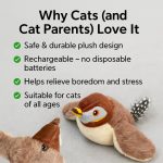 Interactive Flapping Bird Cat Toy - Image 4