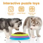 3-in-1 Rotating Dog Puzzle Feeder & Lick Mat - Image 4