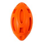 Squeaky Rubber Rugby Ball Dog Toy - Image 9