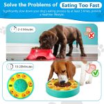 Dog Puzzle Slow Feeder Bowl - Image 9