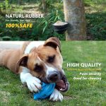 Squeaky Rubber Rugby Ball Dog Toy - Image 6