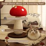 Mushroom Sisal Cat Scratching Post - Image 9