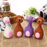Squeaky Latex Chew Toys for Dogs, 4-Pack - Image 6