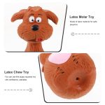 Squeaky Latex Chew Toys for Dogs, 4-Pack - Image 2